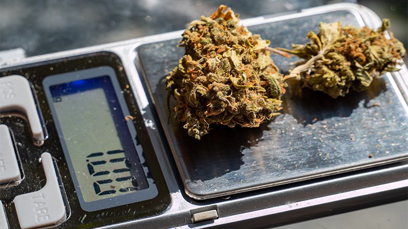 THC and Weight Measure
