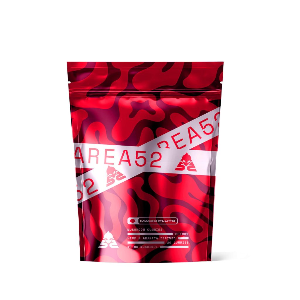 Magic Pluto Mushroom Gummies - Area 52