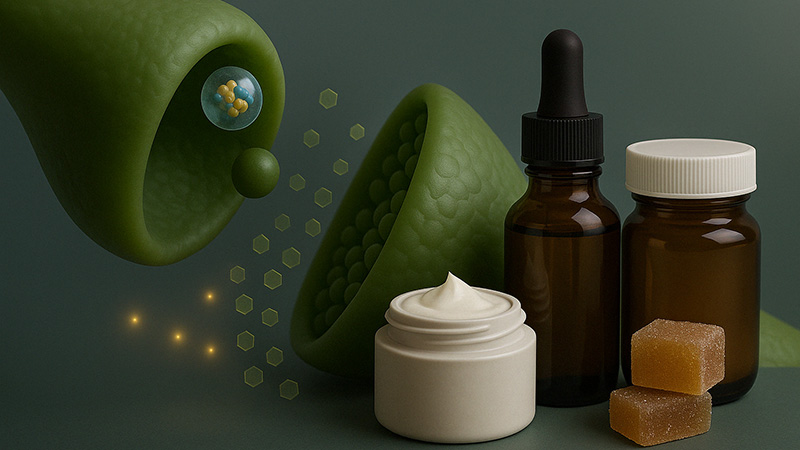 CBD products with the endocannabinoid system