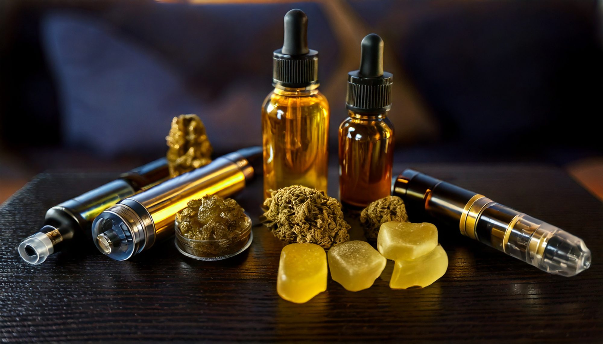 Live resin, dabs, vapes and other cannabis products